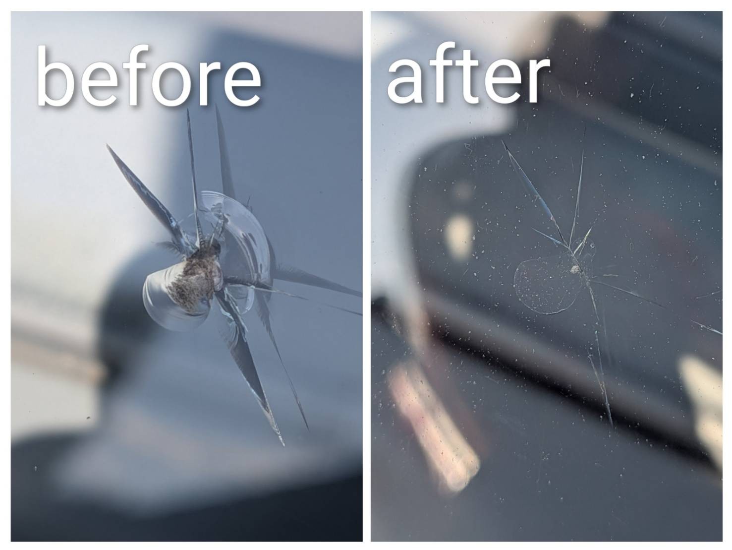 藤岡市　ガラスリペア