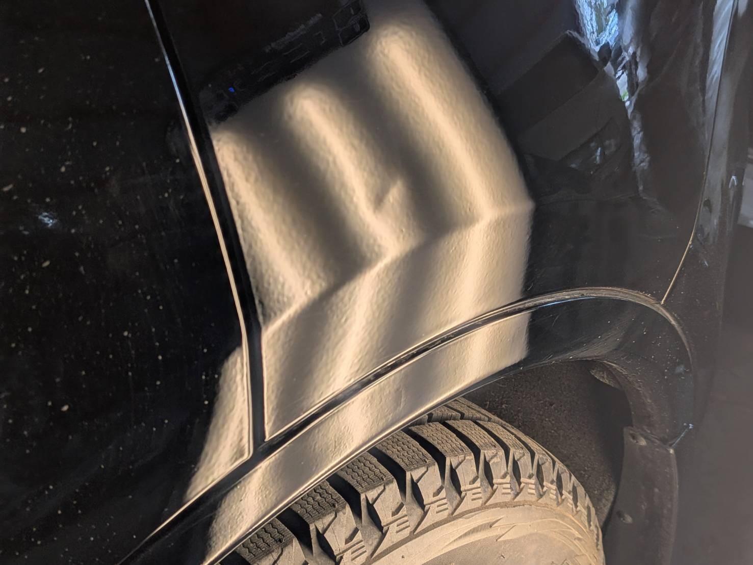 前橋市　デントリペア　施工前