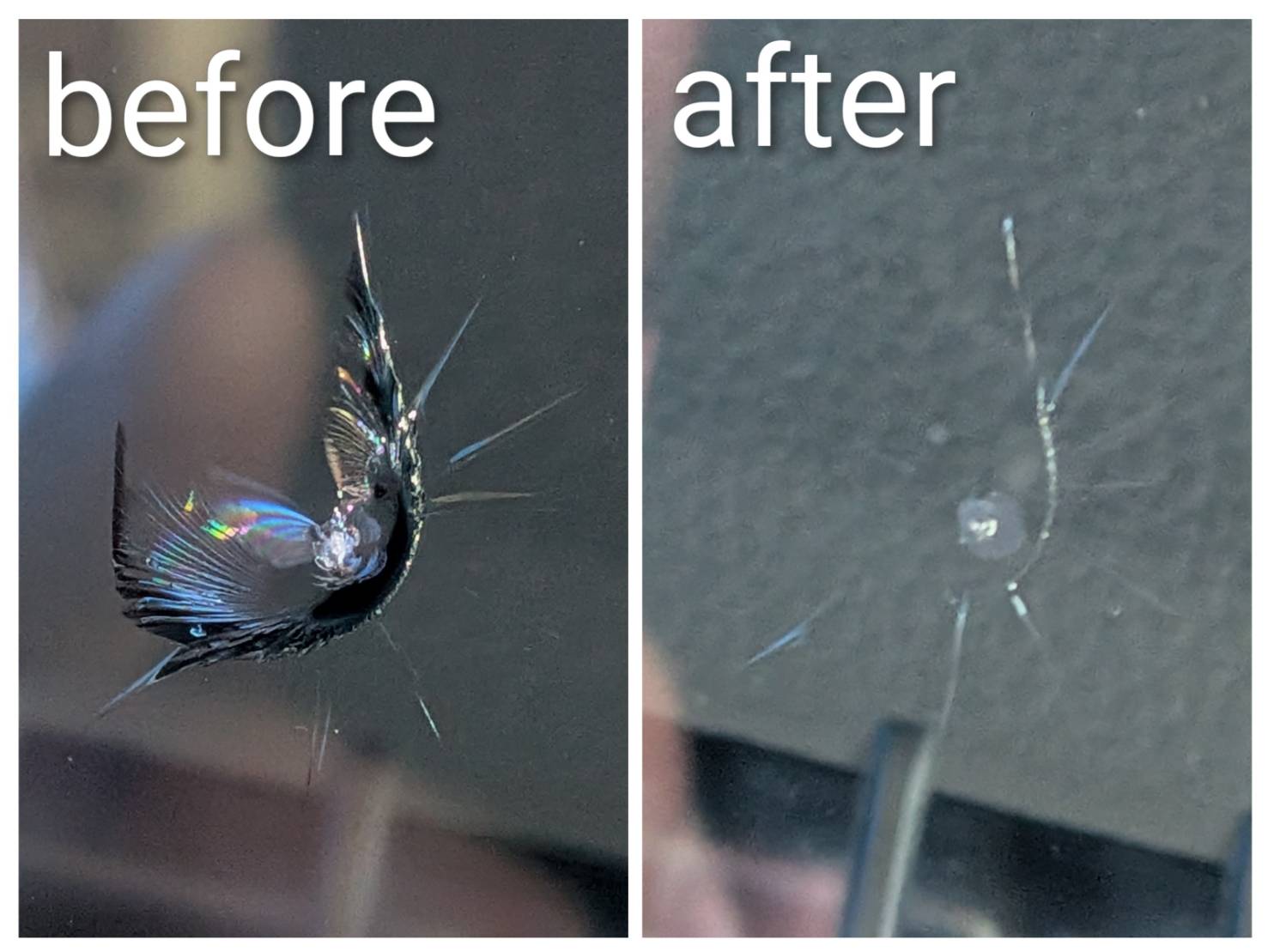 前橋市　N-VAN　ガラスリペア